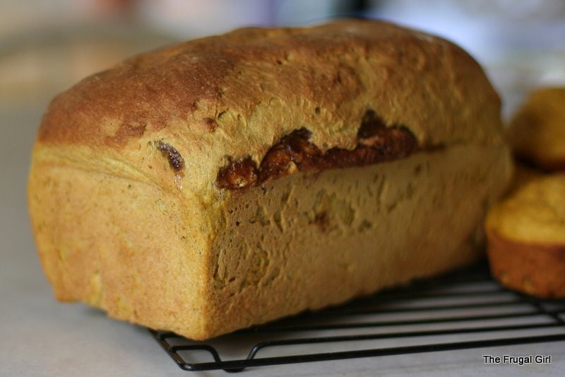 Recipes for yeast bread
