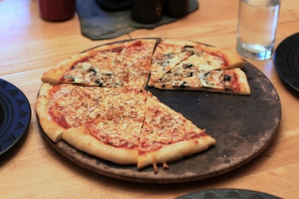 thin crust pizza