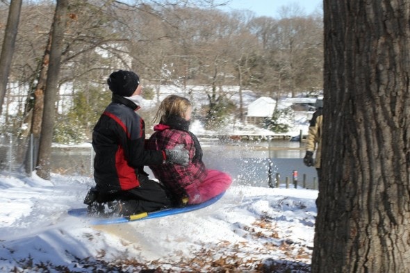 fg kids sledding
