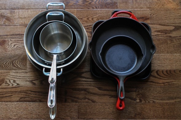 the frugal girl's minimalist cookware