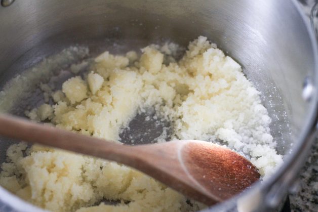 sugar and butter for brownies