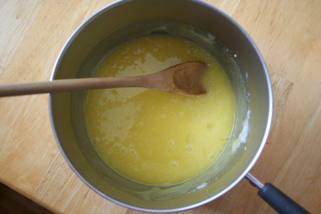 liquid ingredients for brownies