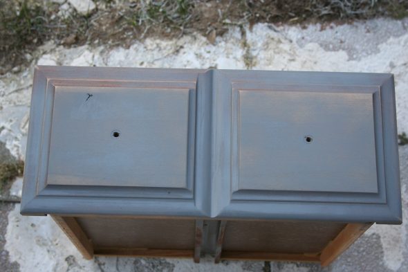 primed nightstand drawer