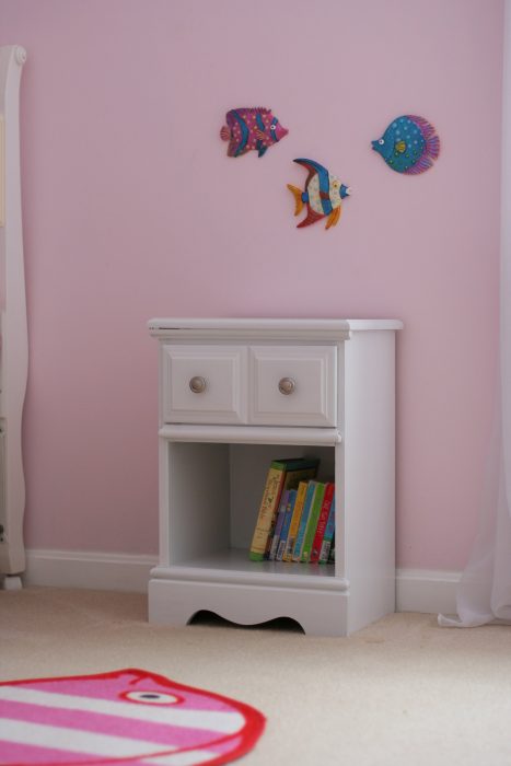 painted freecycle nightstand