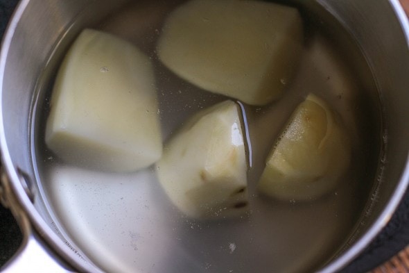 potatoes for potato dough