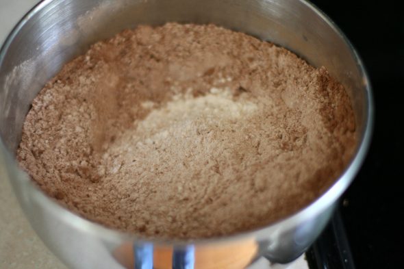 chocolate cookie dry ingredients