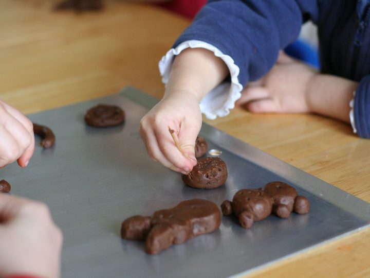 Chocolate Cookie Bears (or bunnies or pretzels or anything else