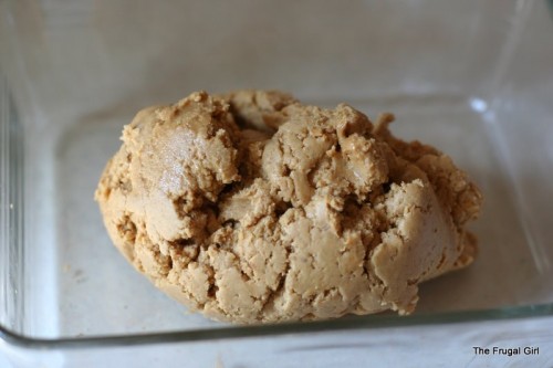 peanut butter bars in a dish