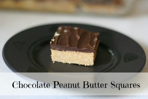 peanut butter chocolate squares