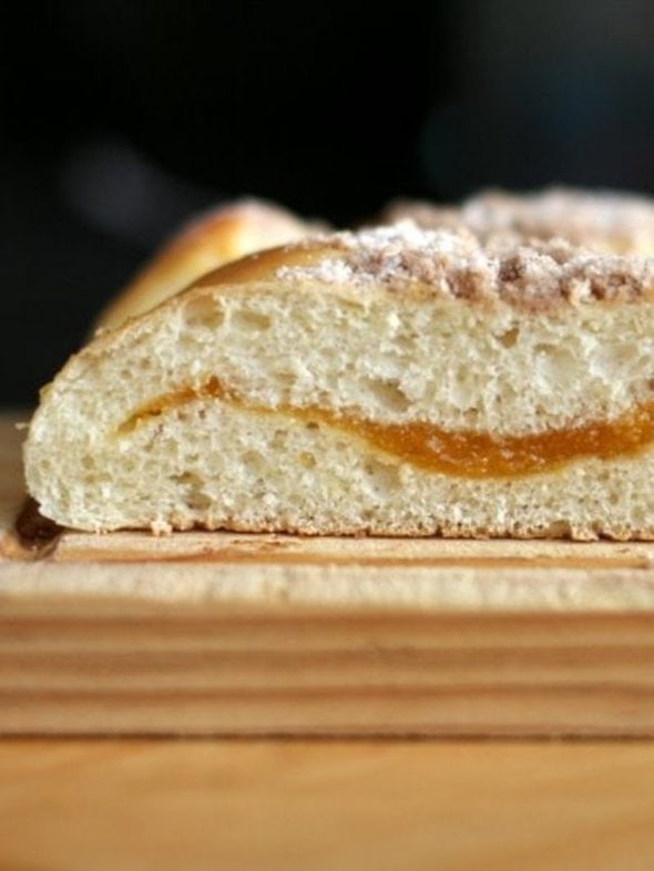 Amazing Apricot Coffee Cake Story The Frugal Girl