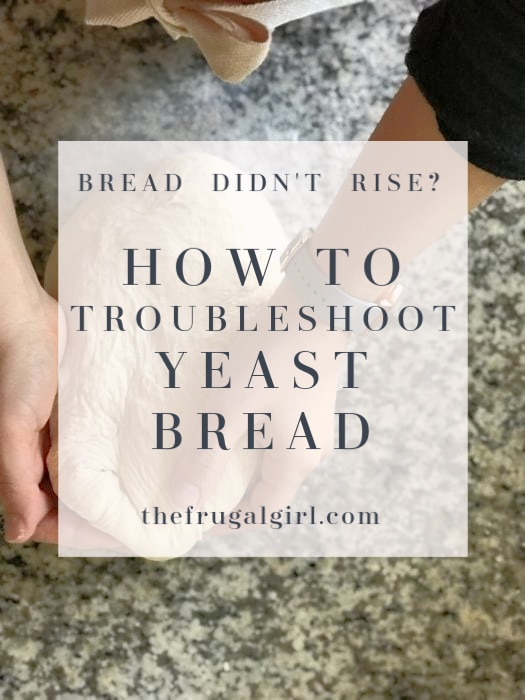 How to troubleshoot common yeast bread problems The Frugal Girl