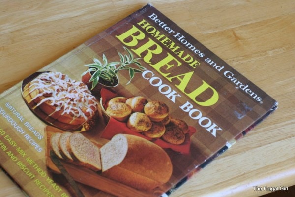 better homes and gardens bread cookbook.