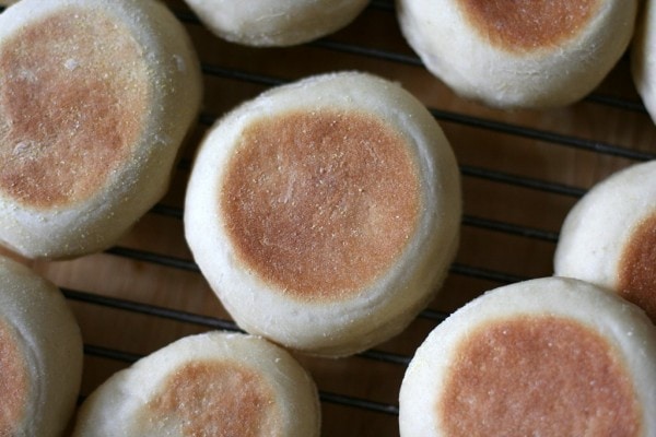 homemade English muffins