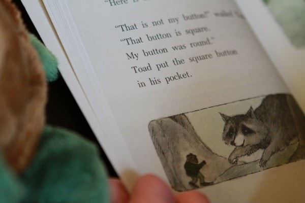 a page from a Frog and Toad book.