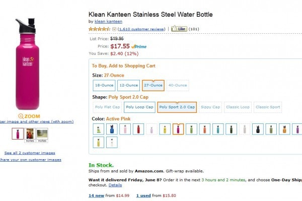 A Klean Kanteen