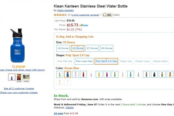 A Klean Kanteen