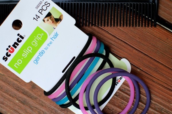 Scunci hair bands.
