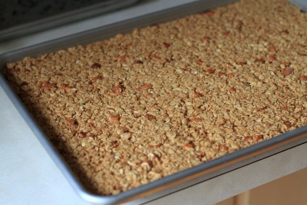 baked granola.