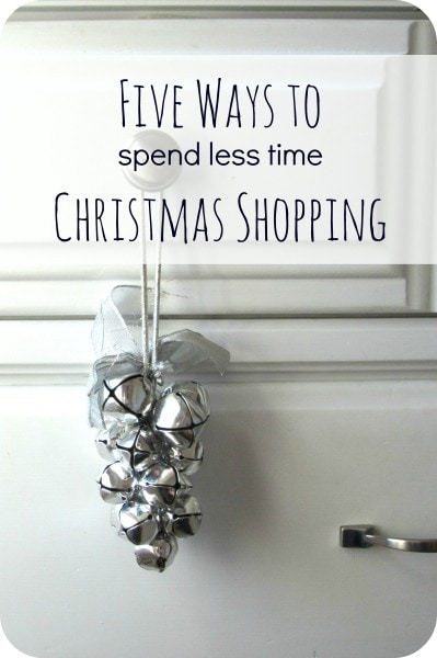 Five ways to spend less time Christmas shopping