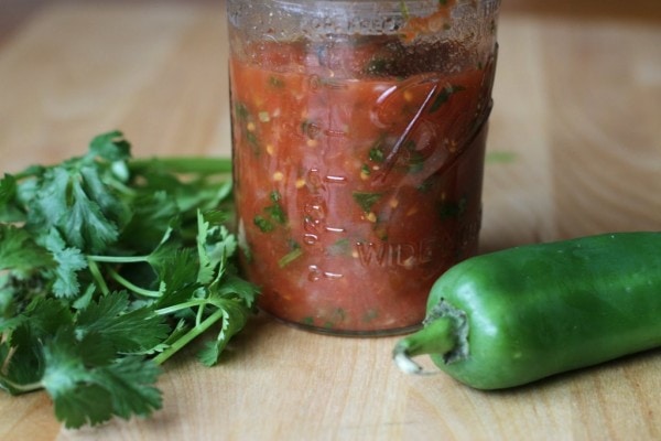 easy blender salsa