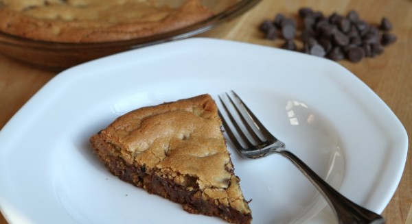 Chocolate Chip Cookie Pie