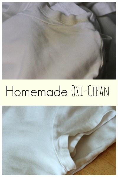homemade oxi clean for armpit stains