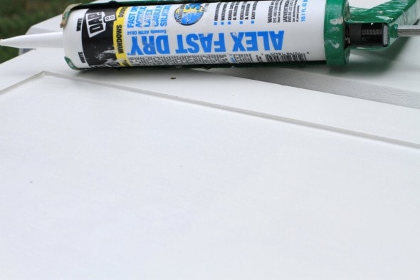 dap latex caulk for cabinet doors