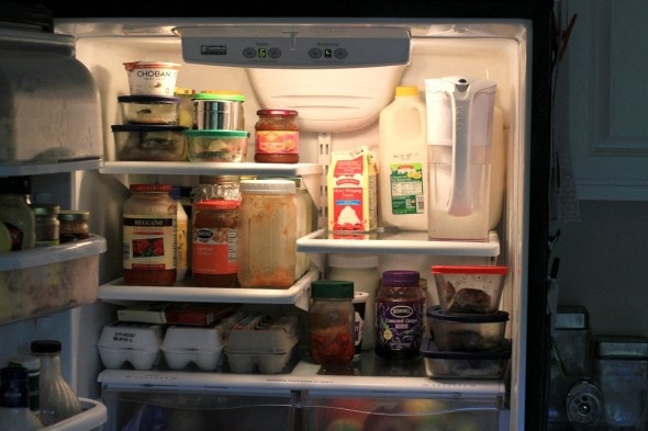 fridge after