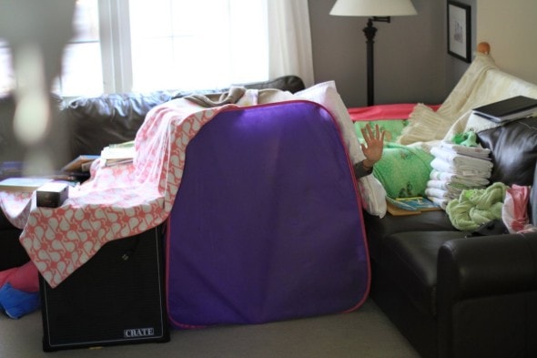 living room tent