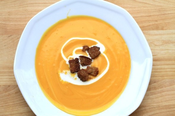 butternut squash soup.