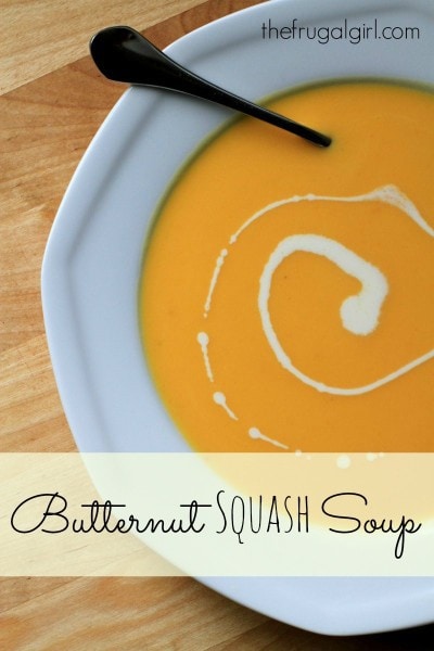 butternut squash soup