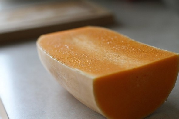 butternut squash half