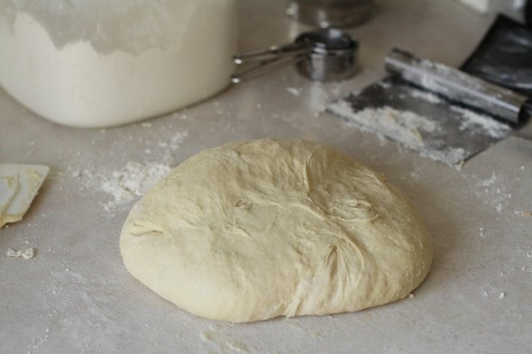 dough after kneading