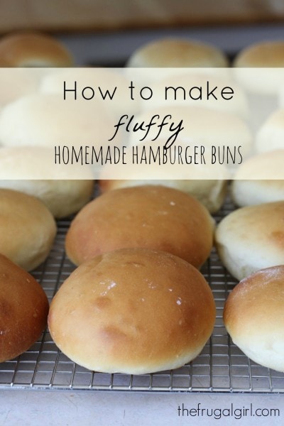 How to Make Fluffy Homemade Hamburger Buns