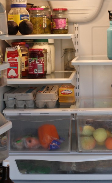 the frugal girl's fridge