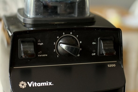 basic vitamix controls