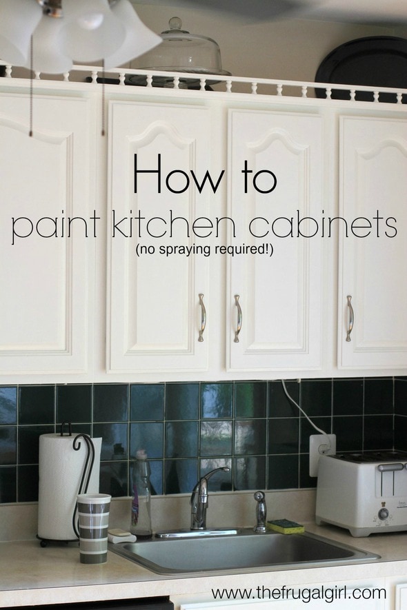 What oil-based material are you all using to paint kitchen cabinets, and  what is your process if you were going to brush them? Spraying seems to be  the go-to method, but I'm