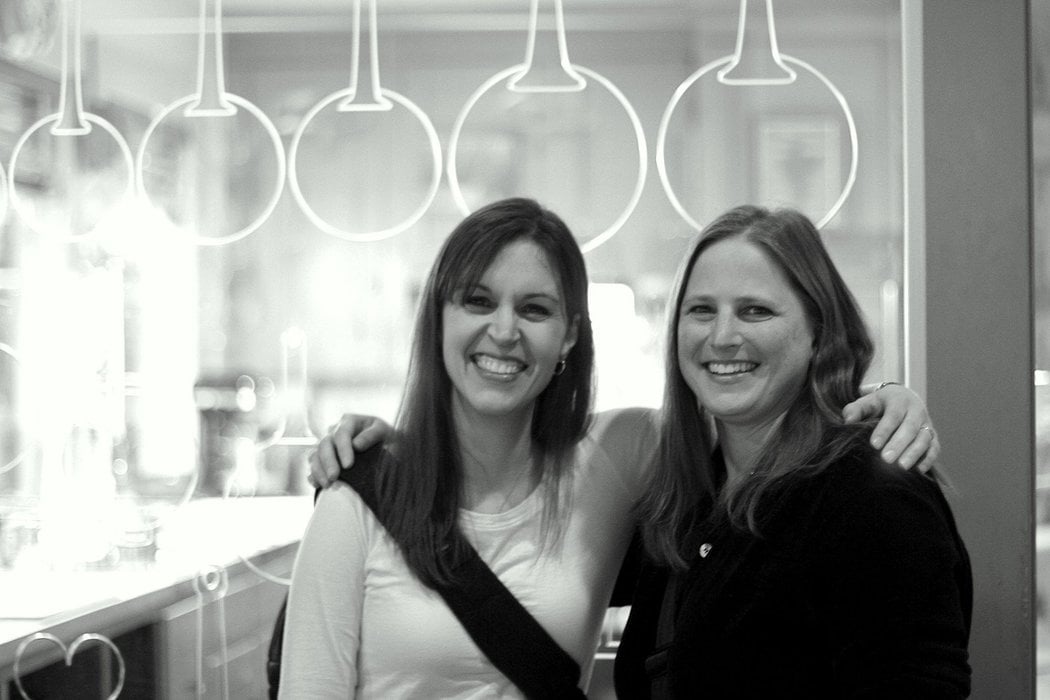 Kristen and Katy at the Smithsonian.