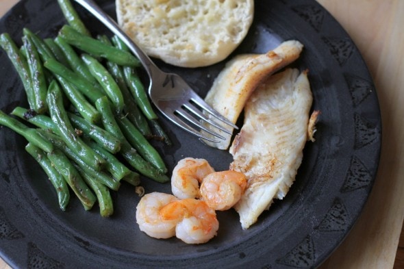 thrown together dinner