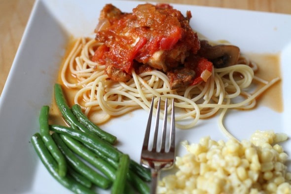 chicken cacciatore