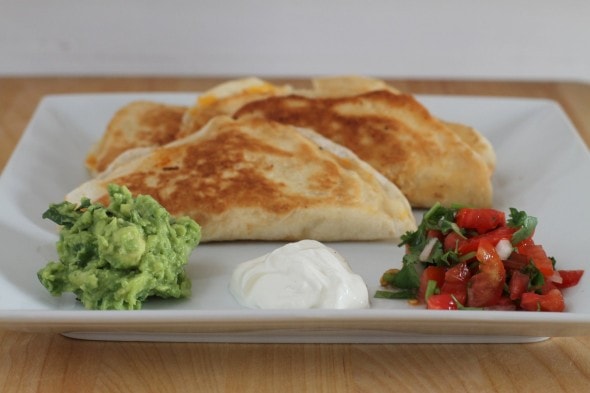 chicken quesadillas