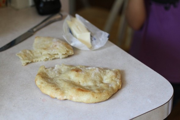 bread from pizza dough