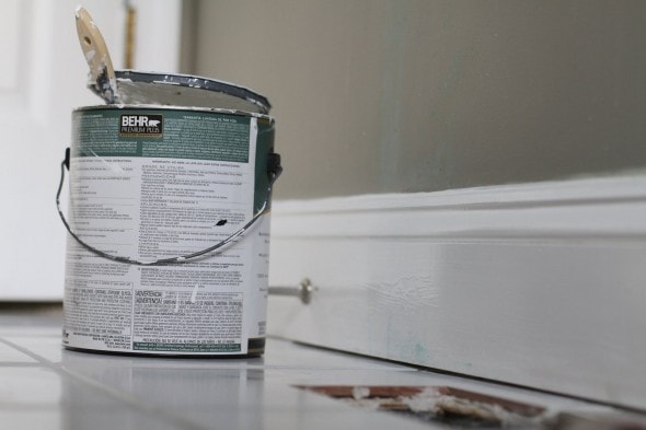 painting over nail polish