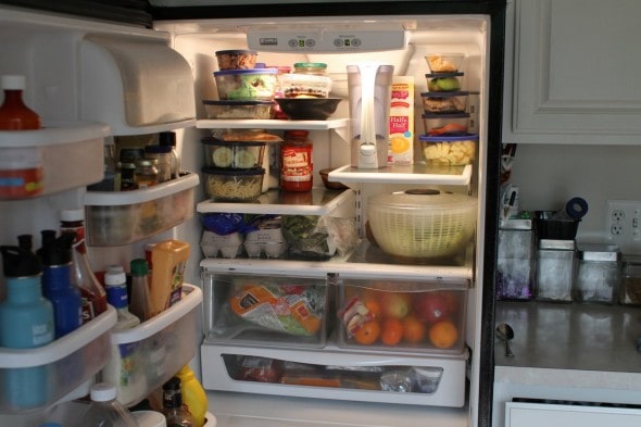 clean fridge