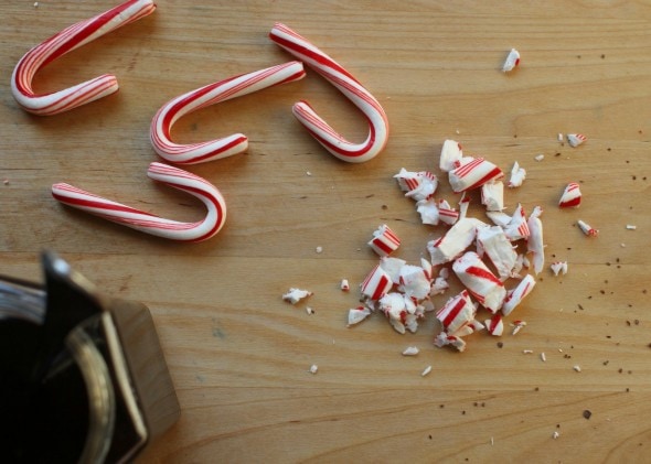 crushed candy canes