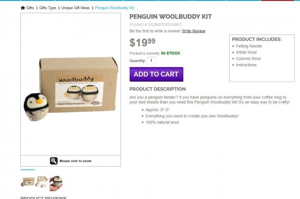 Penguin Woolbuddy Kit - Mozilla Firefox 12152014 72225 AM