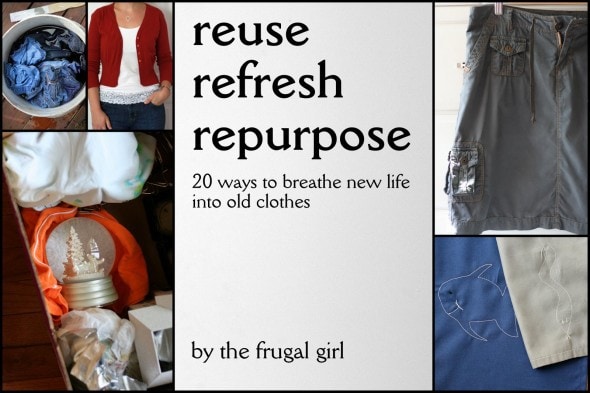 how to repurpose old clothes