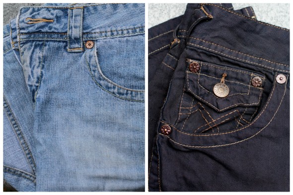 how to dye faded jeans