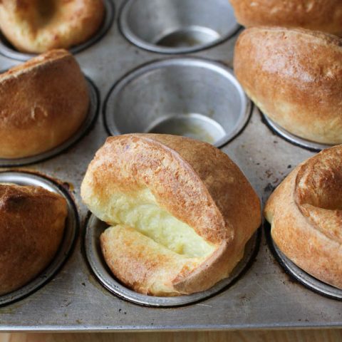 Easy Muffin Pan Popover Recipe - Foodness Gracious