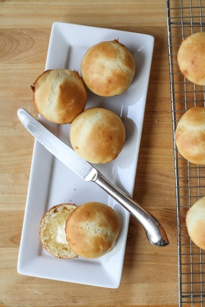 How to make easy, no knead batter rolls